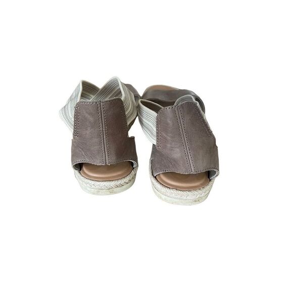 Sorel Womens Tan Khaki Open Toe Ella II Gore Criss Cross Strap Sandals Size 10 - Picture 9 of 11